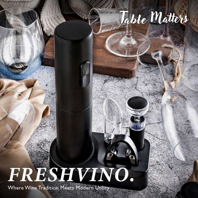 Table Matters - FreshVino Wine Bottle Utility Set