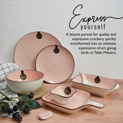 Table Matters - Bundle Deal - Starry Red Tableware - Set of 8