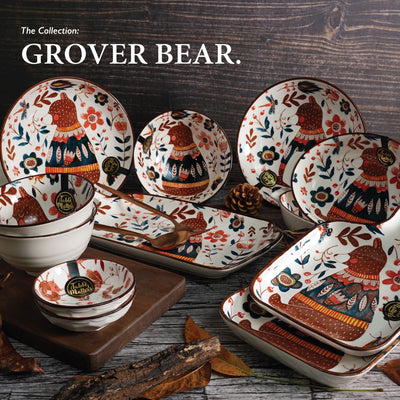 Table Matters - Bundle Deal - Grover Bear 7PCS Dining Set
