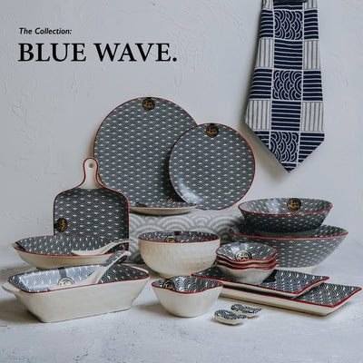Table Matters - Bundle Deal - Blue Wave 12PCS Dining Set