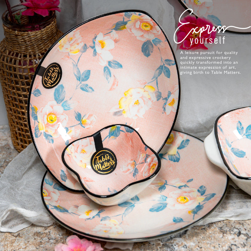 Table Matters - Camellia - Wave Shaped Saucer