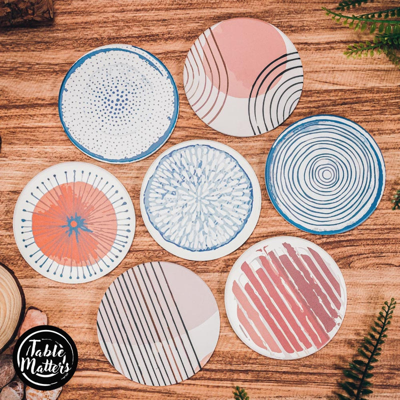 Table Matters - GAIA Cup Coaster-Lithop - Set of 2