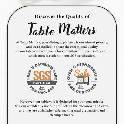 Table Matters - Gamma Blue Collection