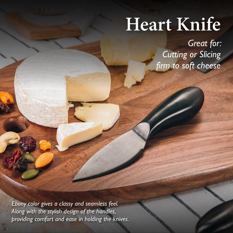 (Buy 1 Free 1) Table Matters - Piccolo - Sepia Cheese Knife Set