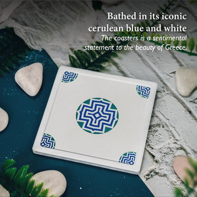 Table Matters - SANTORINI Cup Coaster-Volos - Set of 2