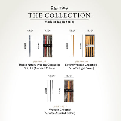 Table Matters - Japan Chopstick Collection | PBT | WOODEN | BAMBOO | MADE IN JAPAN