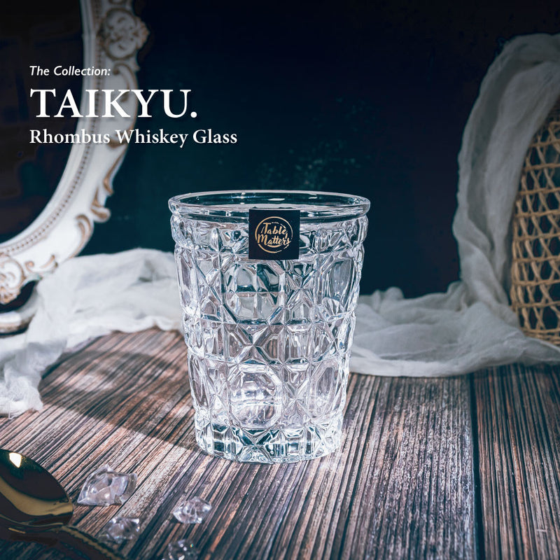 Table Matters - TAIKYU Rhombus Whiskey Glass - 310ml