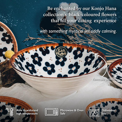 Table Matters - Konjo Hana - 8 inch Ramen Bowl