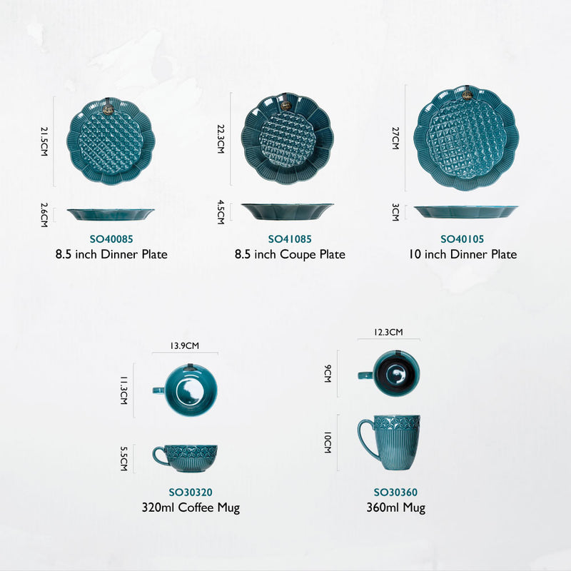 Table Matters - Shippo Ocean - 360ml Mug