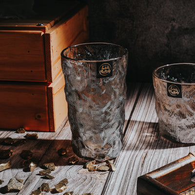 [$21 Deal] Table Matters - Bundle Deal - Taikyu Grey Glacier Whiskey Glasses (350ml/450ml)