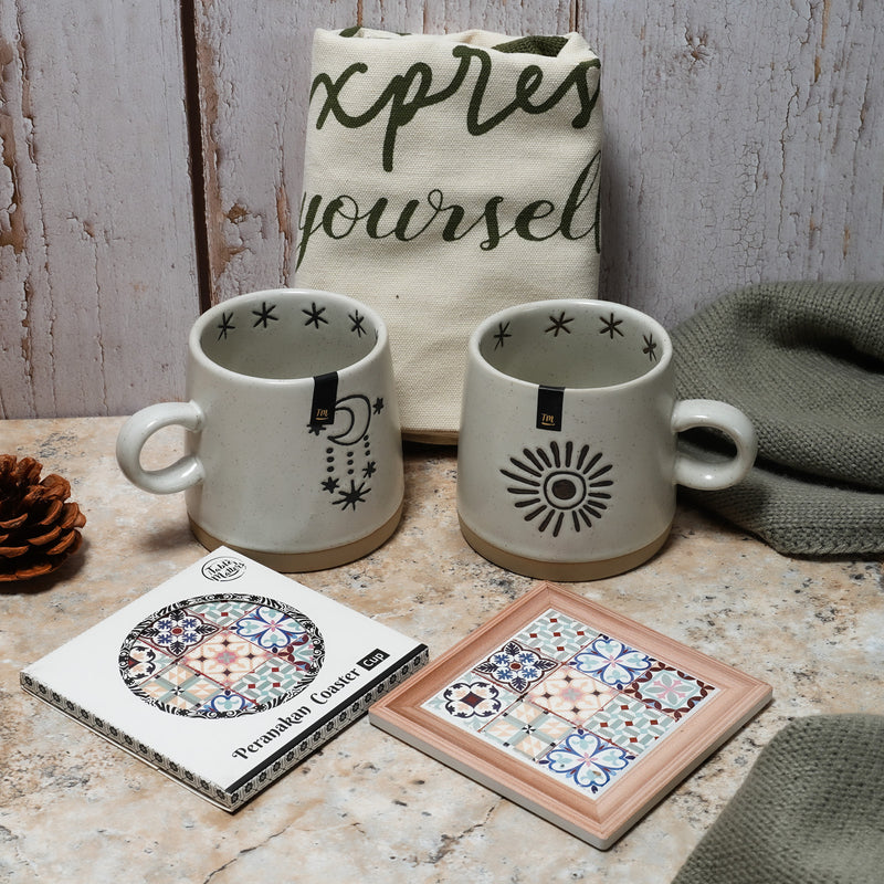 [$21 Deal] Table Matters - Bundle Deal - Celestial Coffee Cups - Set of 5