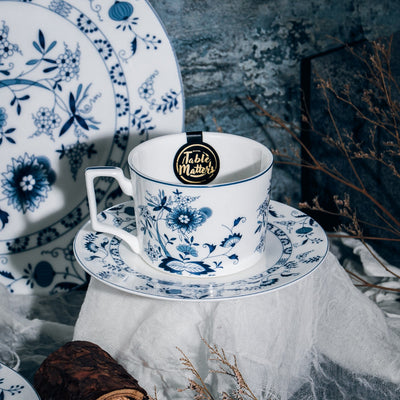 Table Matters - Frost Garden - Tea Cup and Saucer