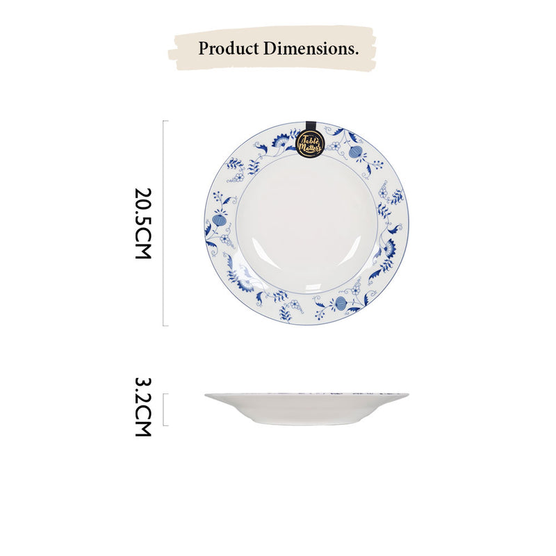 Table Matters - Frost Garden - 8 inch Soup Plate