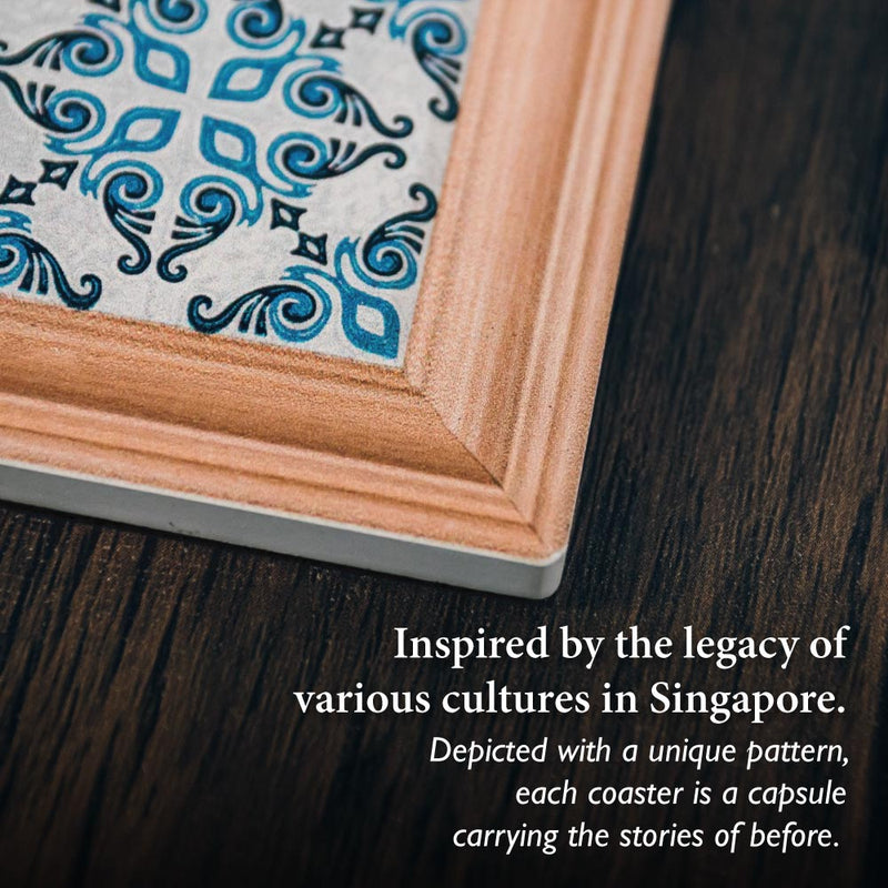 Table Matters - Heritage Cup Coaster - Keong Saik