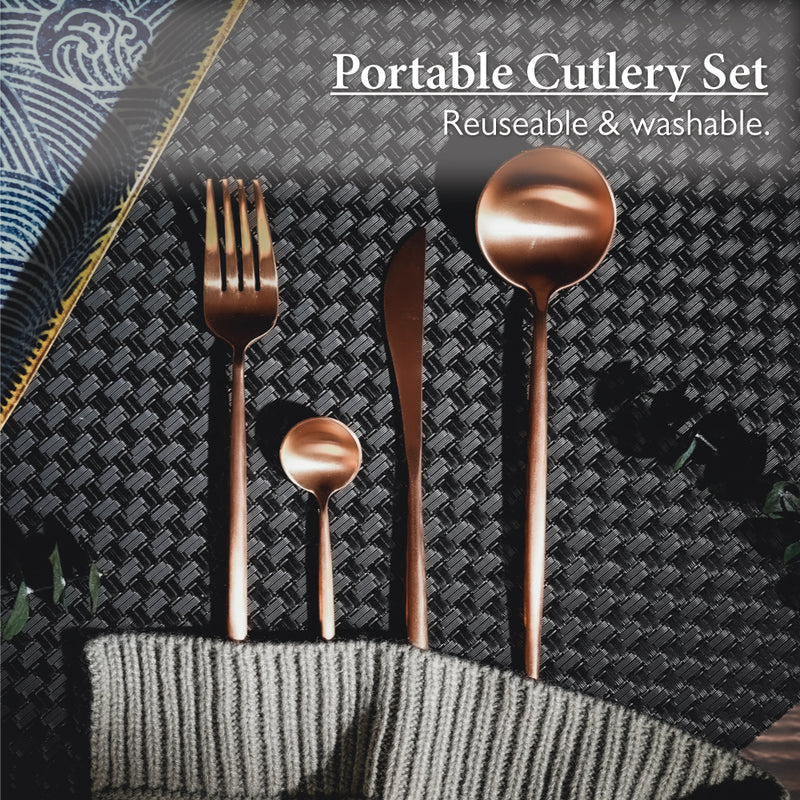 Table Matters - Bundle Deal - Portugese and Waltz Stainless Steel 20PCS Cutlery Set