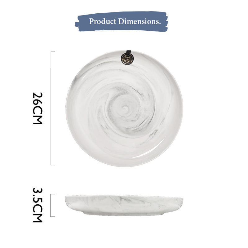 Table Matters - Marble - 10 inch Dinner Plate