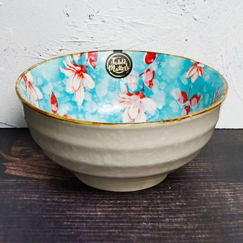 Table Matters - Magnolia - 4.5 inch Rice Bowl / 6 inch Soup Bowl / 8 inch Big Serving Bowl