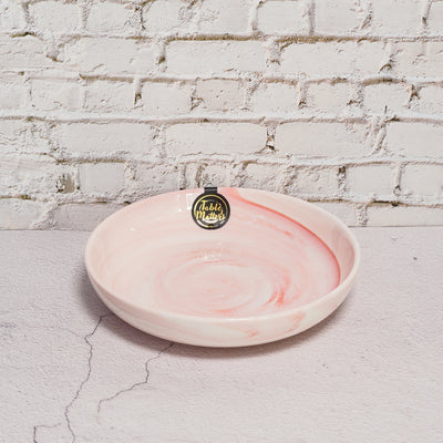 Table Matters - Marble Rose - 7 inch Coupe Plate