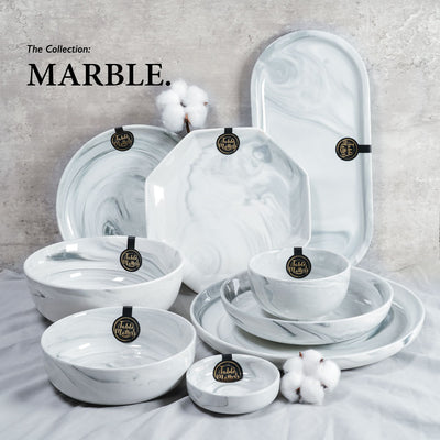 Table Matters - Marble - 8 inch Dinner Plate