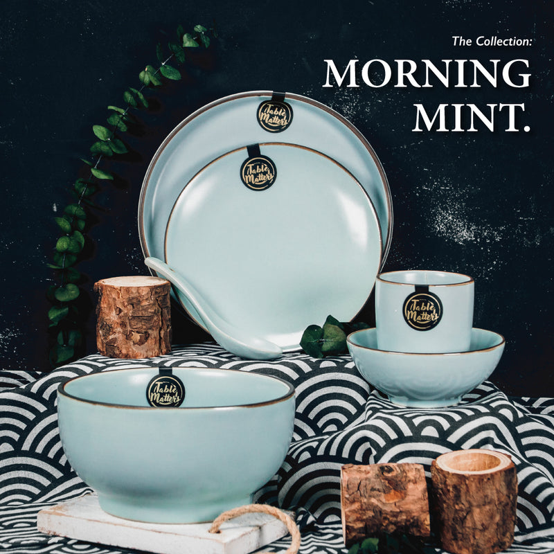 Table Matters - Morning Mint - 7 inch Dessert Plate