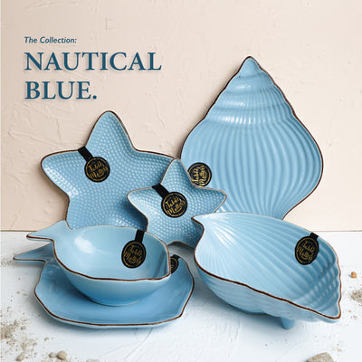 Table Matters - Bundle Deal For 2 - Under The Sea Nautical 12PCS Dining Set