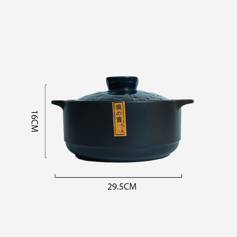 3.5L Ceramic Oriental Pot