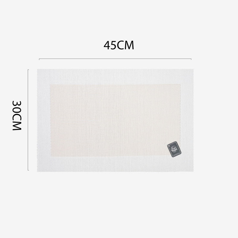 Table Matters - Form Placemat - Cream (Woven)