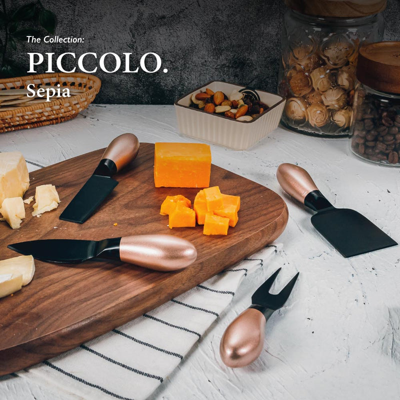 Table Matters - Piccolo - Sepia Cheese Knife Set