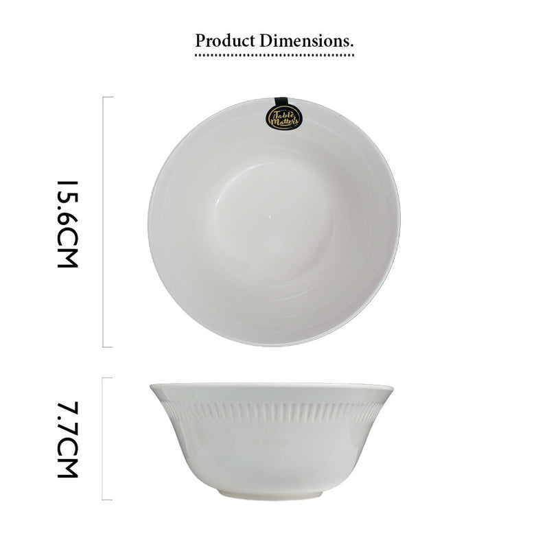 Table Matters - Royal White - 6 inch Ramen Bowl