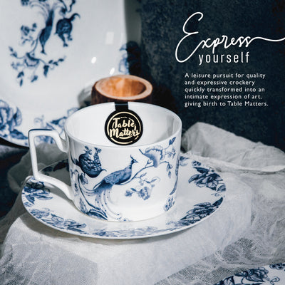 Table Matters - Royal Garden - Tea Cup and Saucer