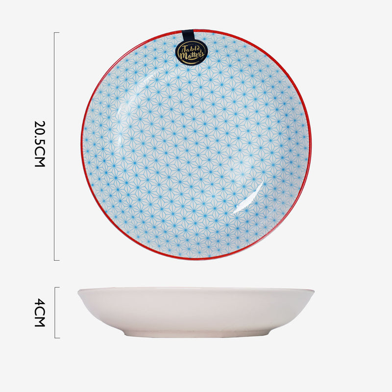 Table Matters - Starry Blue - 8 inch Coupe Plate