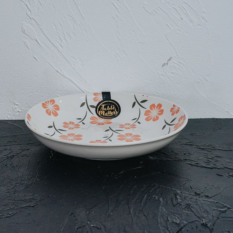 Table Matters - Sakura Pink - Hand Painted 7 inch Coupe Plate