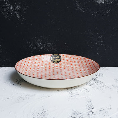 Table Matters - Starry Red - 8 inch Coupe Plate