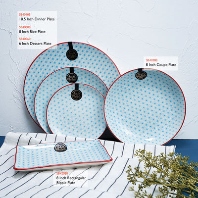 Table Matters - Bundle Deal For 2 - Starry Blue 18PCS Dining Set