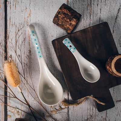 Table Matters - Starry Blue - Spoon and Serving Spoon