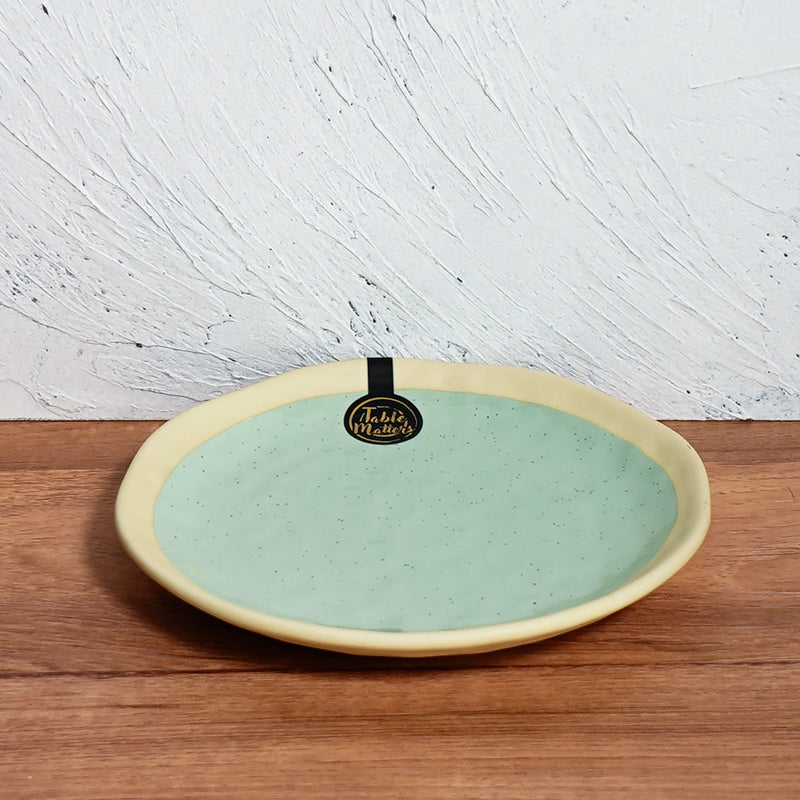 Table Matters - Tsuchi Mint - 8 inch Rice Plate