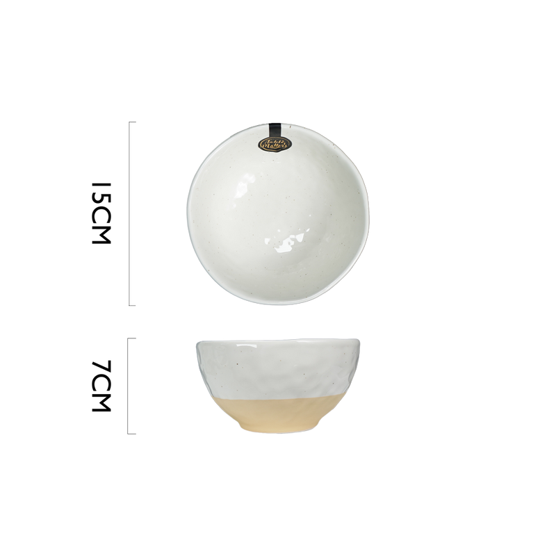 Table Matters - Tsuchi White - 6 inch Soup Bowl