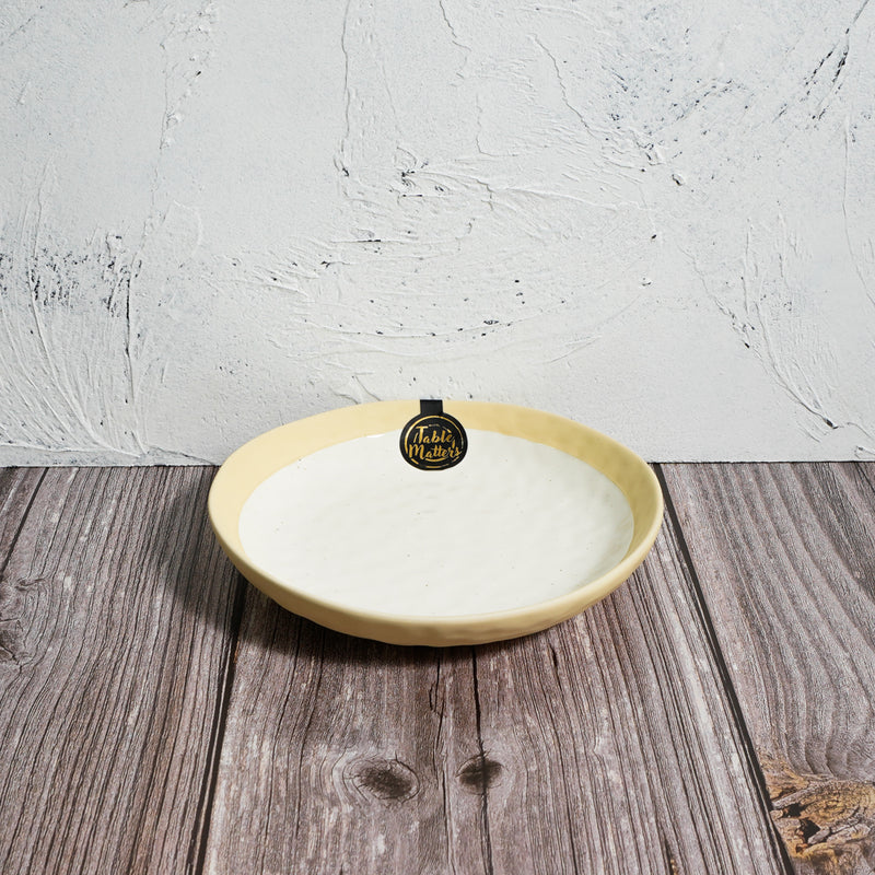 Table Matters - Tsuchi White - 7.5 inch Coupe Plate