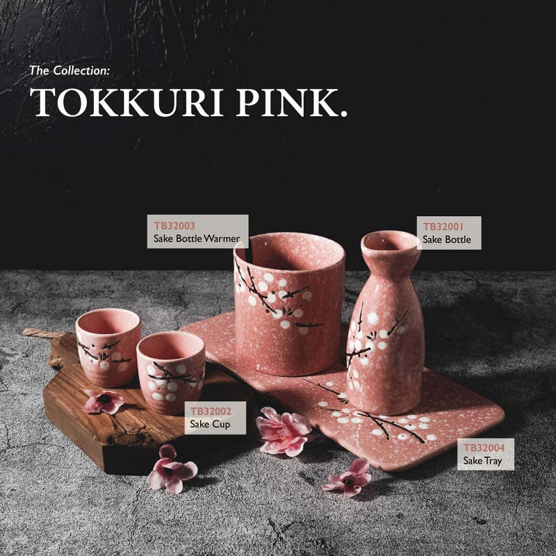 Table Matters - Bundle Deal - Tokkuri Pink Sake Set - Set of 7