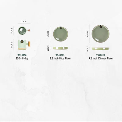 Table Matters - Tsuya Sage - 4 inch Round Saucer