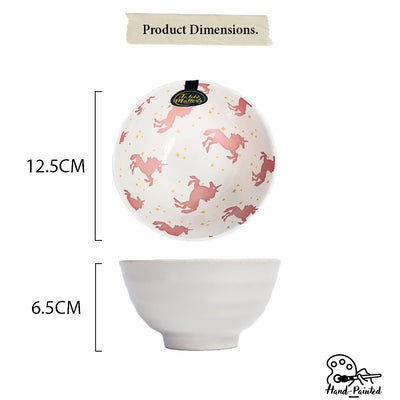 Table Matters - Unicorn Pink - 5 inch Threaded Bowl