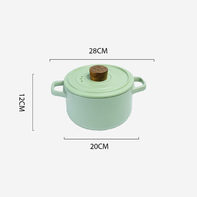Table Matters - Vintage 2.6L Ceramic Cook Pot (Pastel Green)
