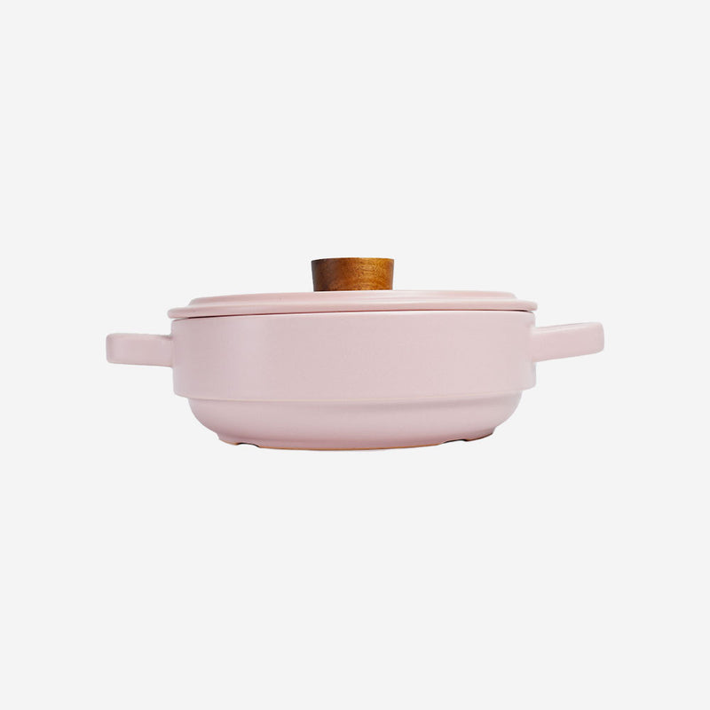 Table Matters - Vintage 2L Ceramic Cook Pot (Pastel Pink)