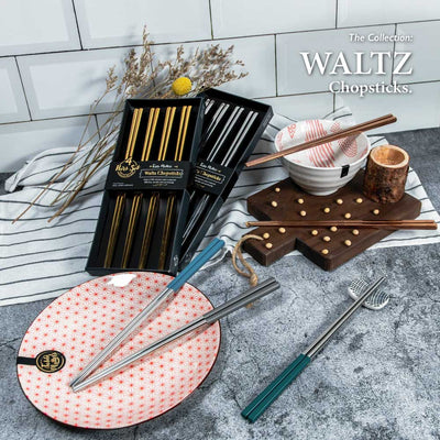Table Matters - Bundle Deal - Portugese and Waltz Stainless Steel 20PCS Cutlery Set