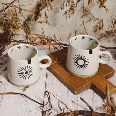[$21 Deal] Table Matters - Bundle Deal - Celestial Coffee Cups - Set of 5